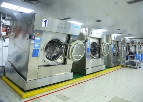 Automatic 100kg 130kg Laundry Washing Machine High Performance Micro Computer Control